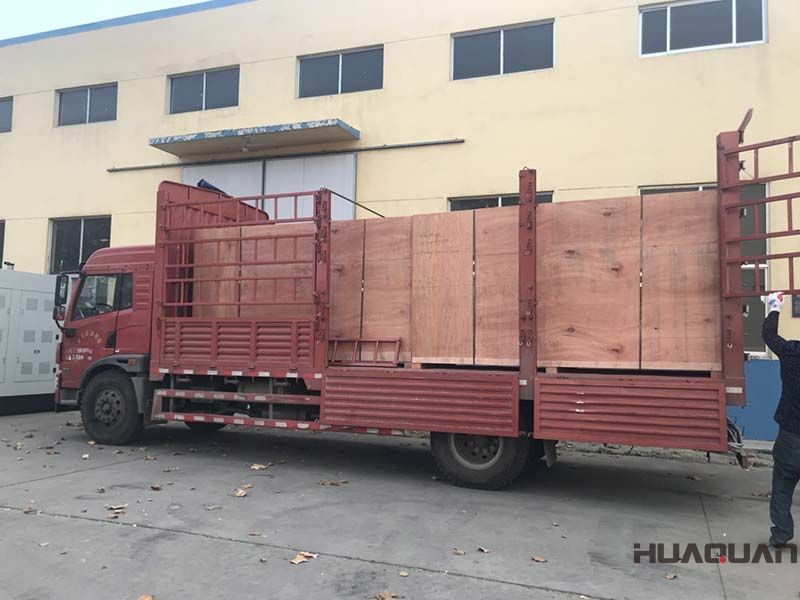 6.6號(hào)，兩臺(tái)標(biāo)配型柴油發(fā)電機(jī)組發(fā)往山東省煙臺(tái)市和東營(yíng)海港