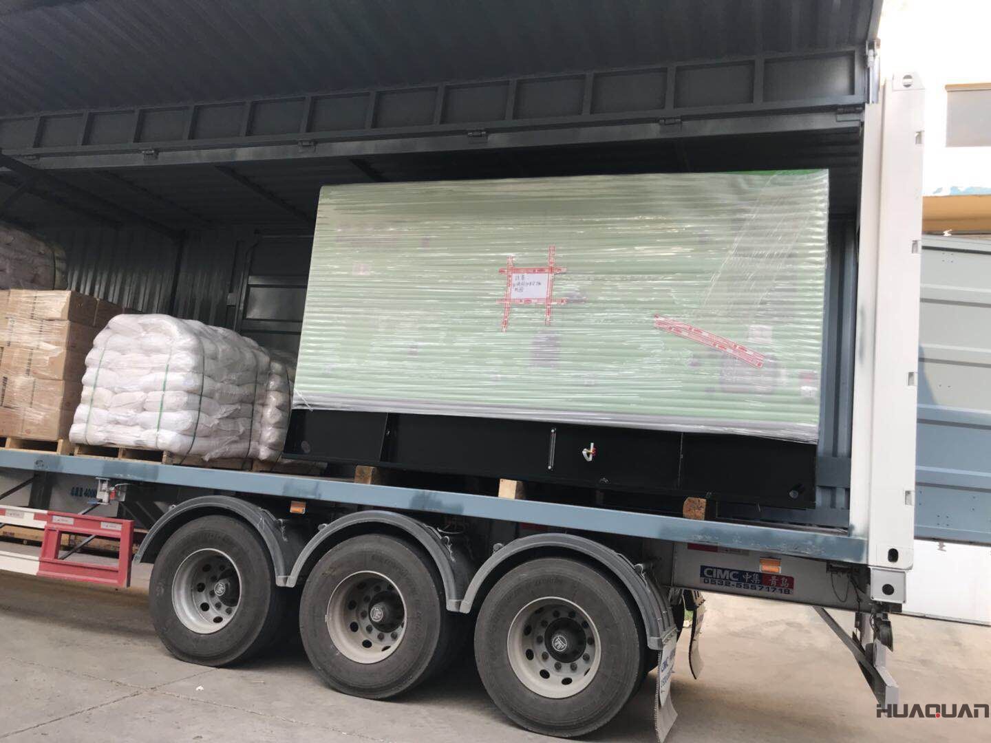 2018年7月14日一臺(tái)HQ200GF靜音箱柴油機(jī)水泵順利運(yùn)往浙江省