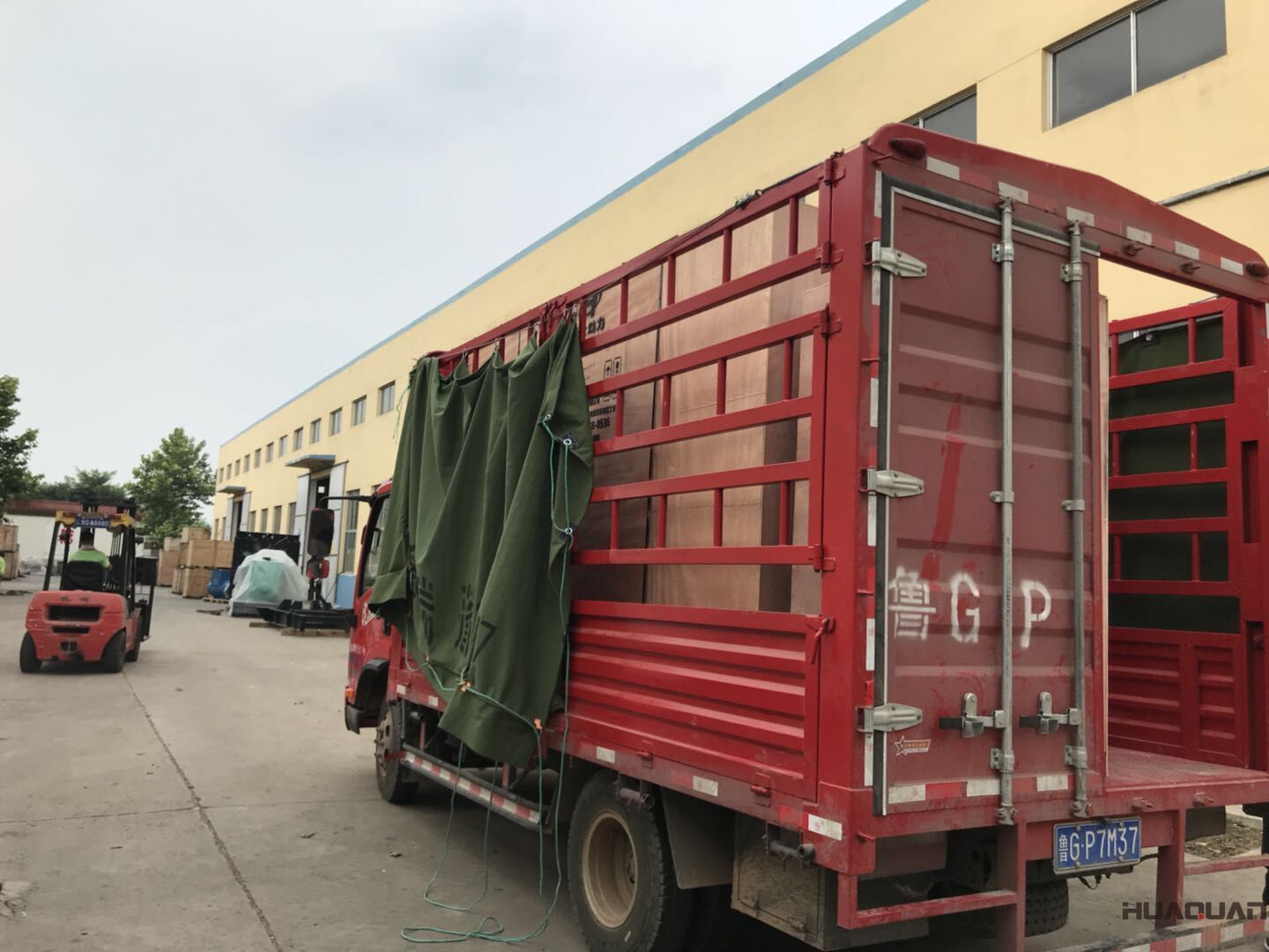 發(fā)貨了！一臺HQ500GF自動化發(fā)型柴油發(fā)電機組于7月21號發(fā)往遼寧