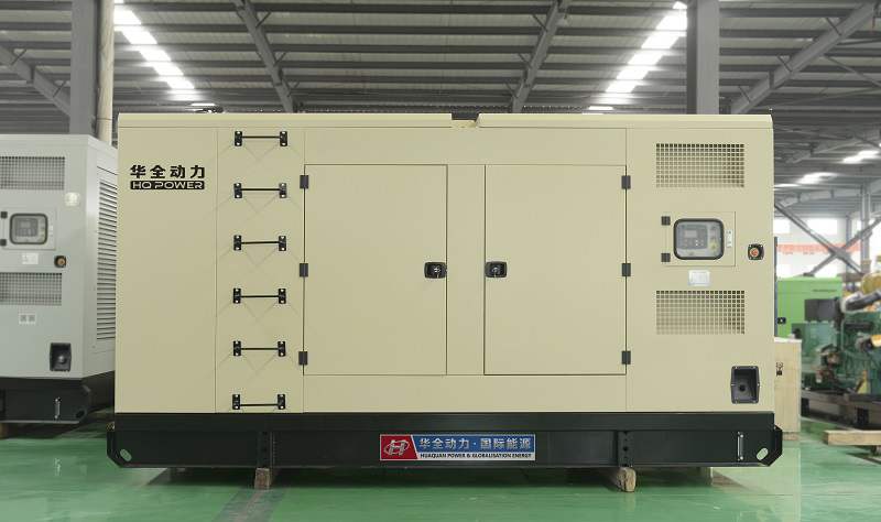 伴著4月9日的暖陽，華全動力一臺400kw靜音箱發電機組發往河南省