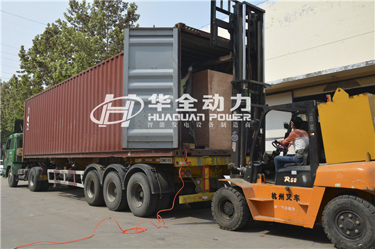 100—600kw多款式華全發電機組，發往委內瑞拉