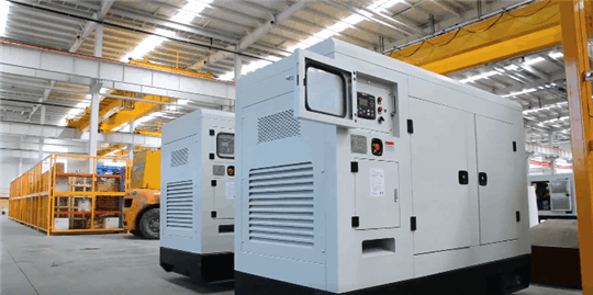 華全發電機組生產車間