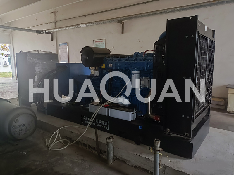 山東濟(jì)南機場油庫350kW發(fā)電機組電站