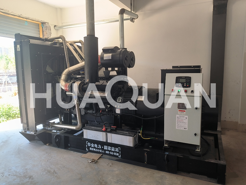 山東省青島油庫400kW發(fā)電機組電站項目