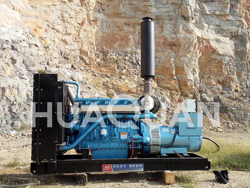 加拿大550kW發(fā)電機組電站項目