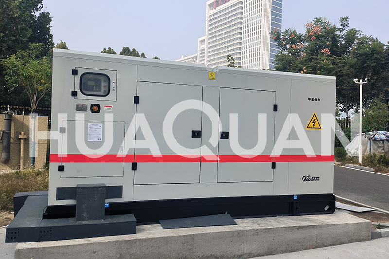 河北滄州某銀行400kW發(fā)電機(jī)組電站項目