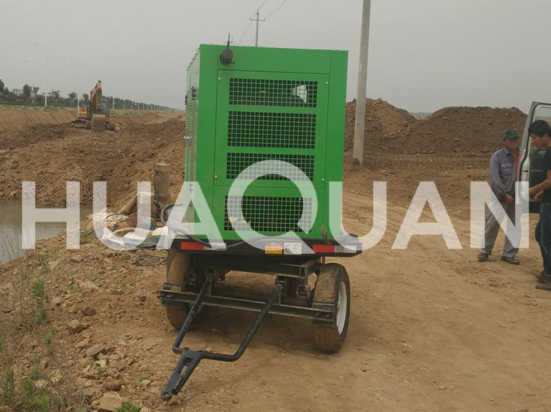 河北中科院500KW移動式發(fā)電機(jī)組電站項目